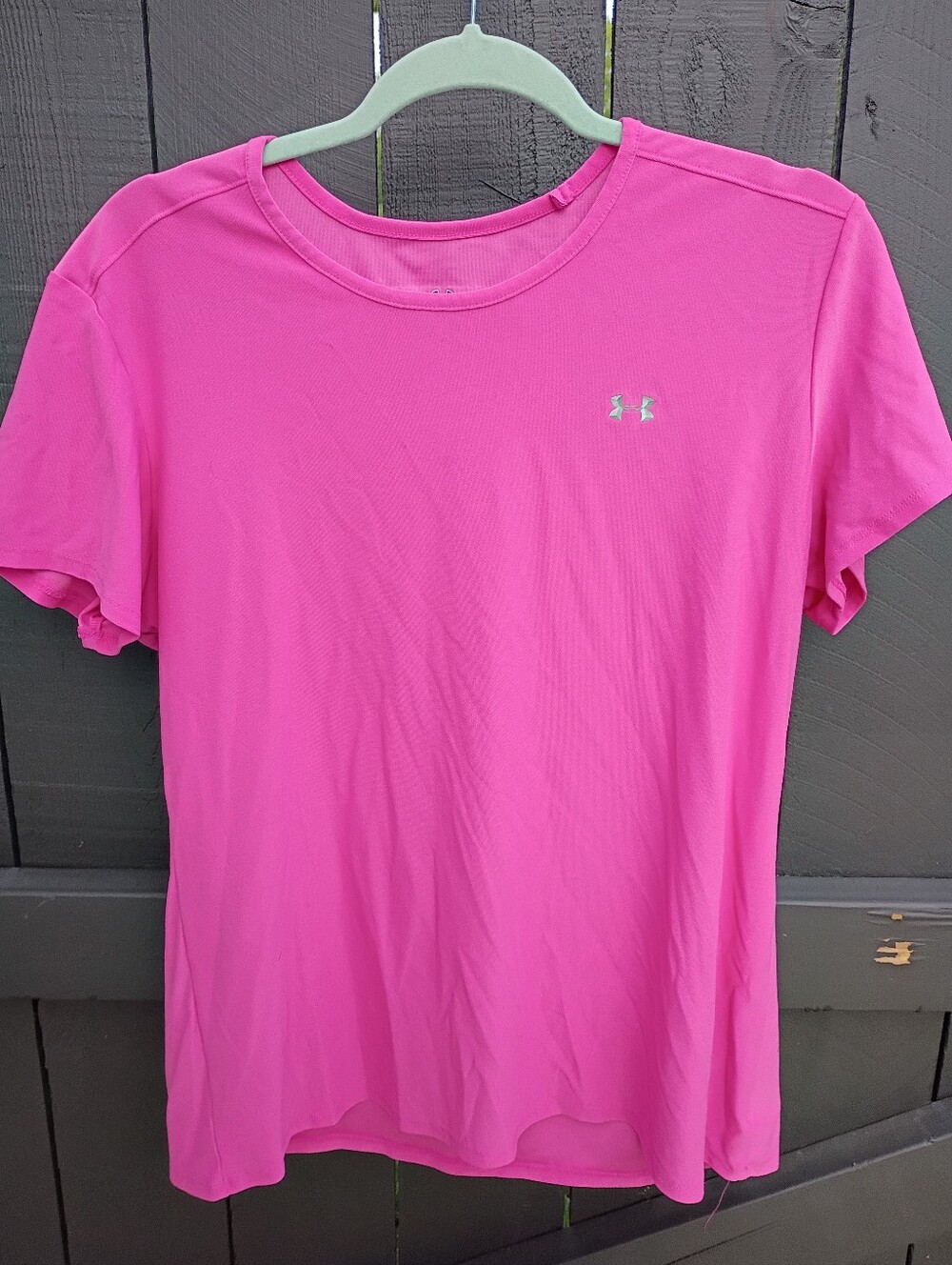 Under Armour Women's Hot Pink Short Sleeve Performance Tee